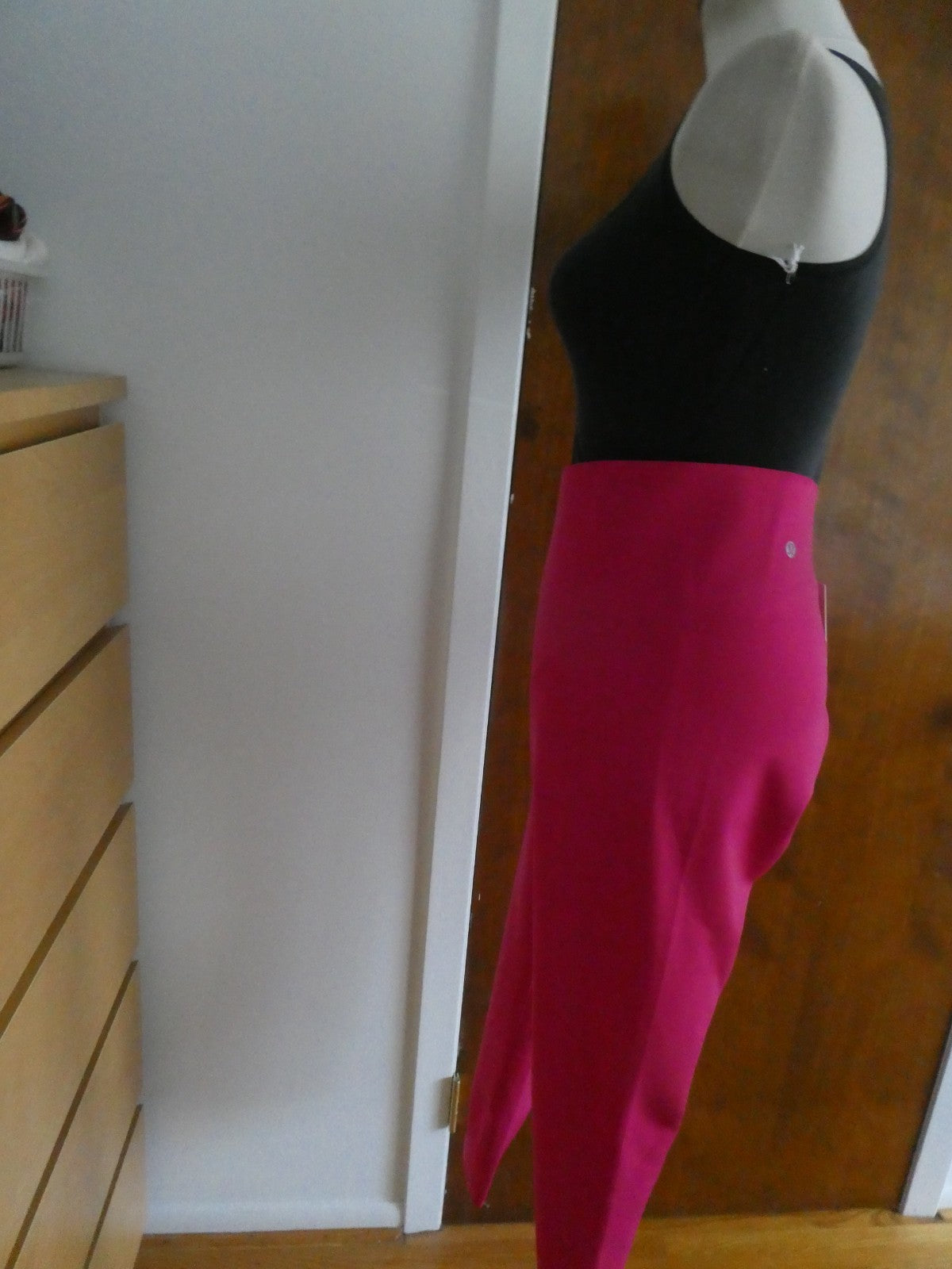 Lululemon Glow Up HR Tight 25 Inch Highrise Leggings Pink Passionate Size 14
