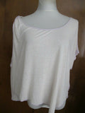 Free People Women’s One Shoulder Lavender Long Top 