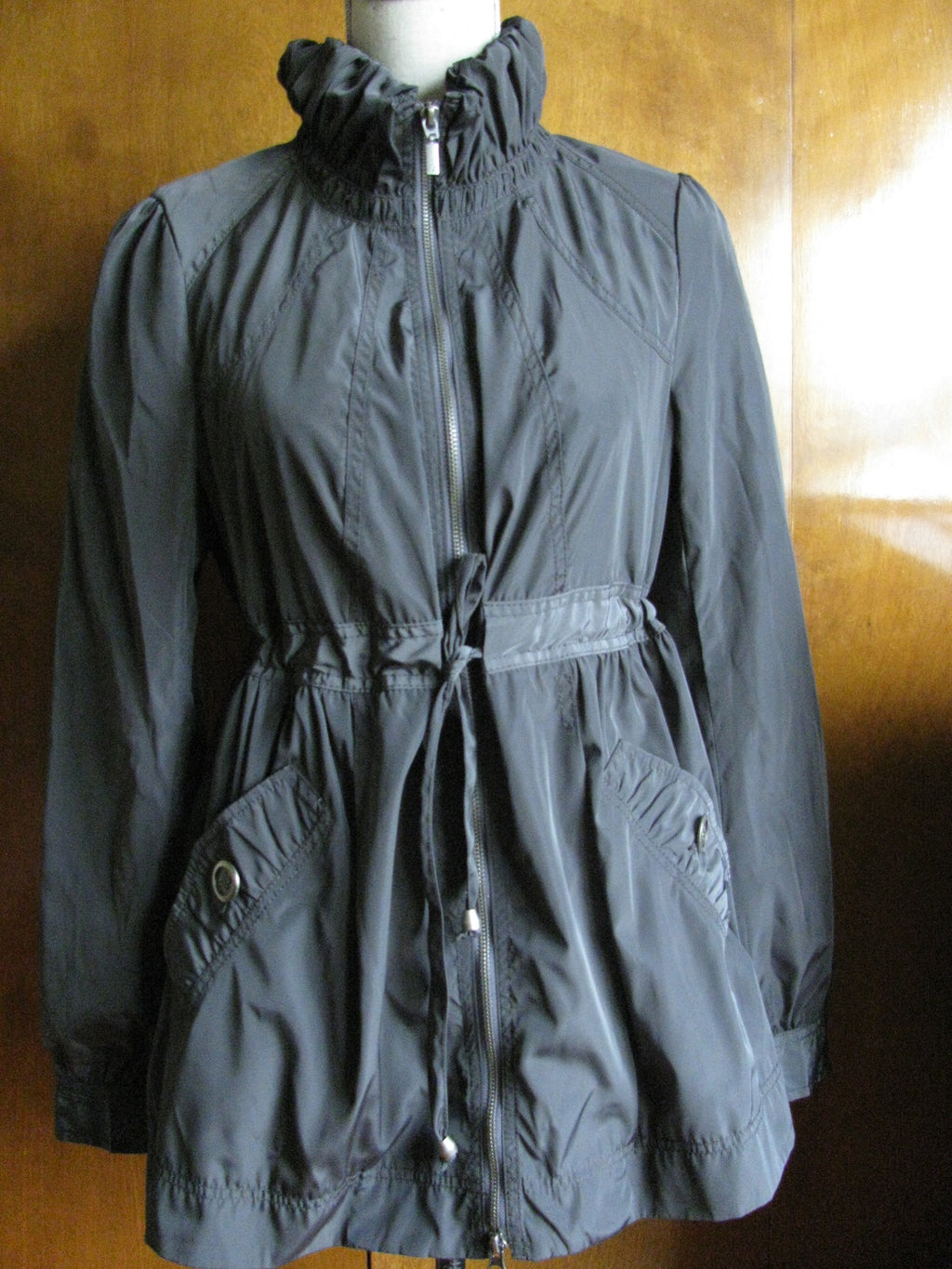 Ambition women's off black stylish coat  Size Large NWT fits Medium