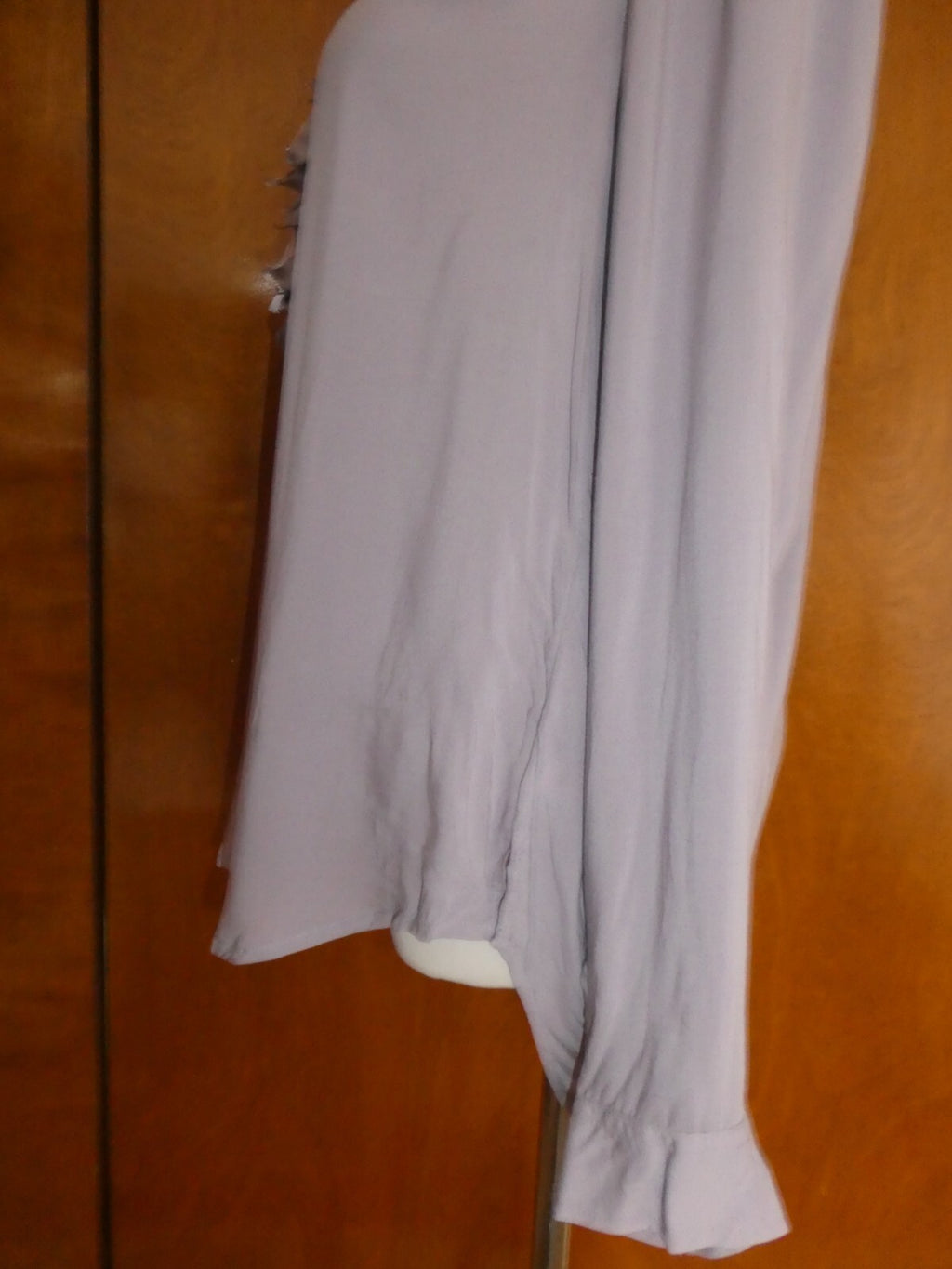 Gap women's stylish gray viscose long sleeves tunic top size Large