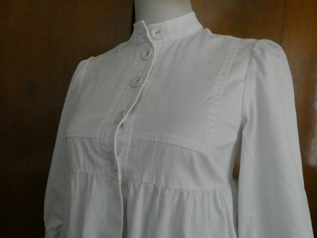 French Connection Women’s White Button-Down Cotton Lined Jacket Blazer Size 2