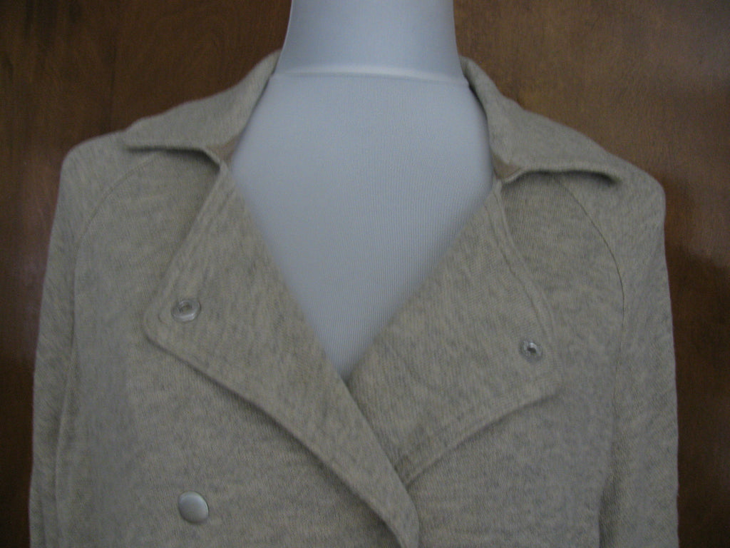 Free People women’s oatmeal lined cardigan size small its Medium New