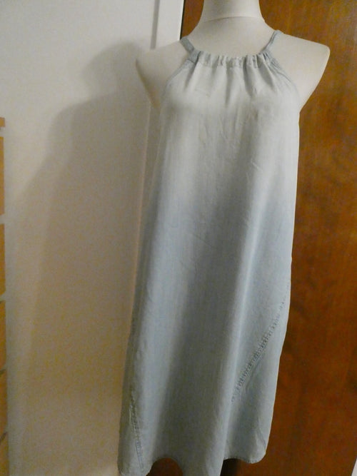Anthropologie Cloth & Stone Women’s Blue Denim Dress Size Large