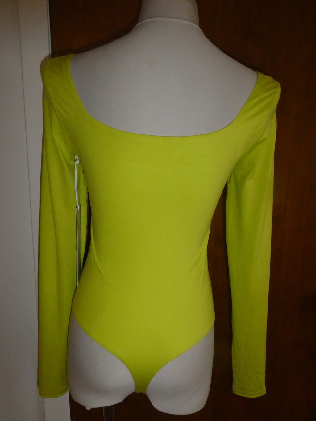 Lululemon Bodysuit Wundermost Nulu Long Sleeve Thong Lime XS, M, L, XL