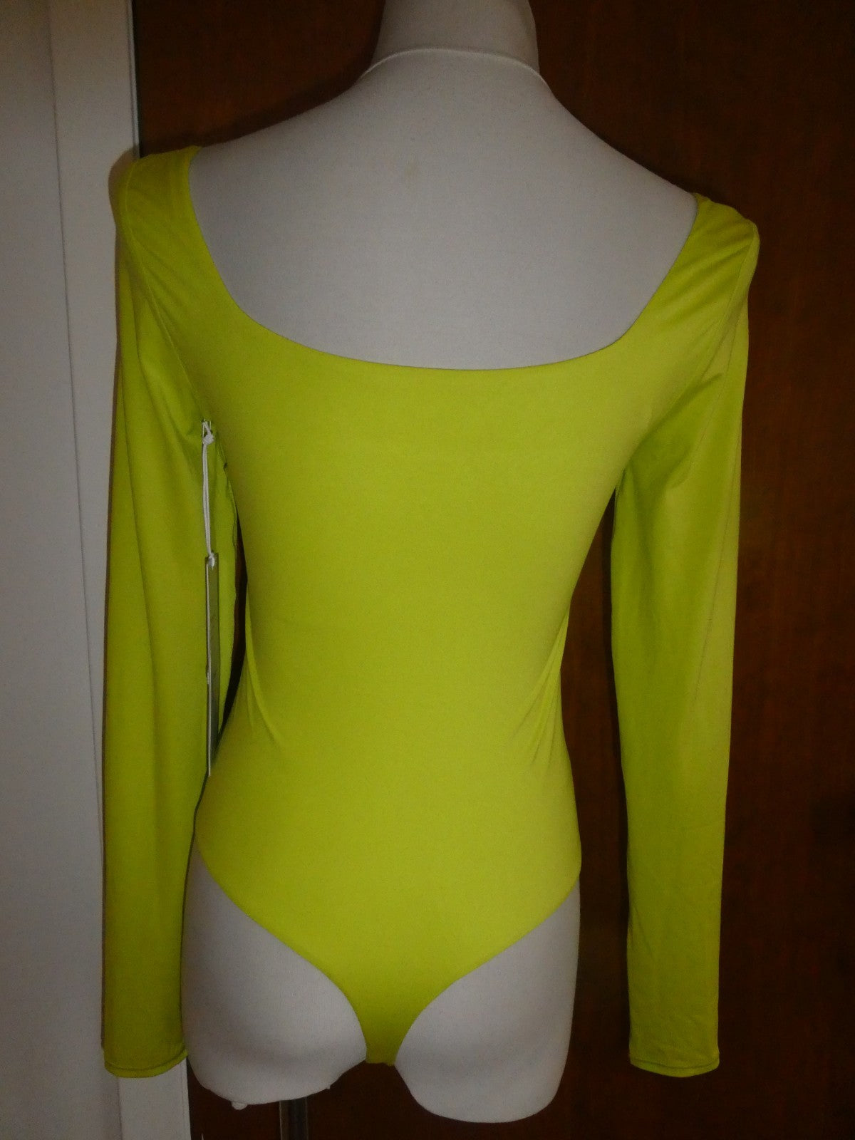 Lululemon Bodysuit Wundermost Nulu Long Sleeve Thong Lime XS, M, L, XL