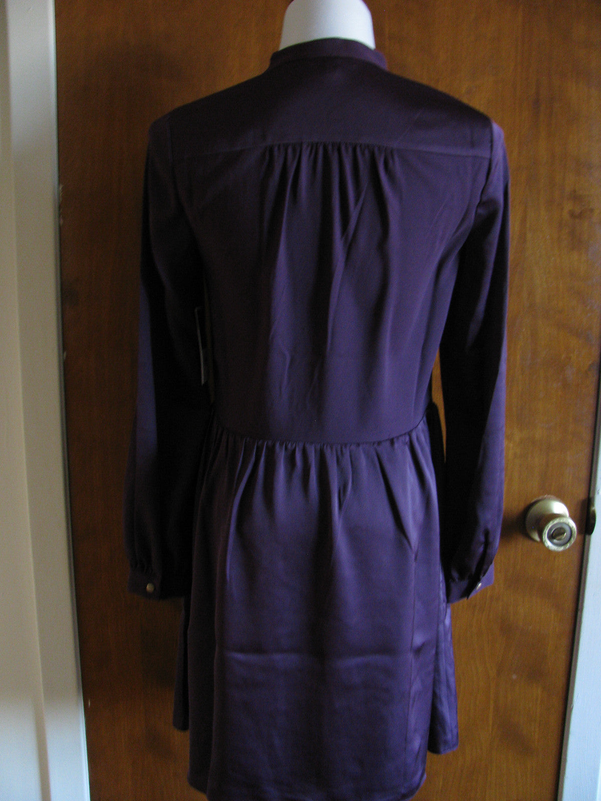 Juicy Couture LA women's blackberry shirt lined dress New Size 2, 4