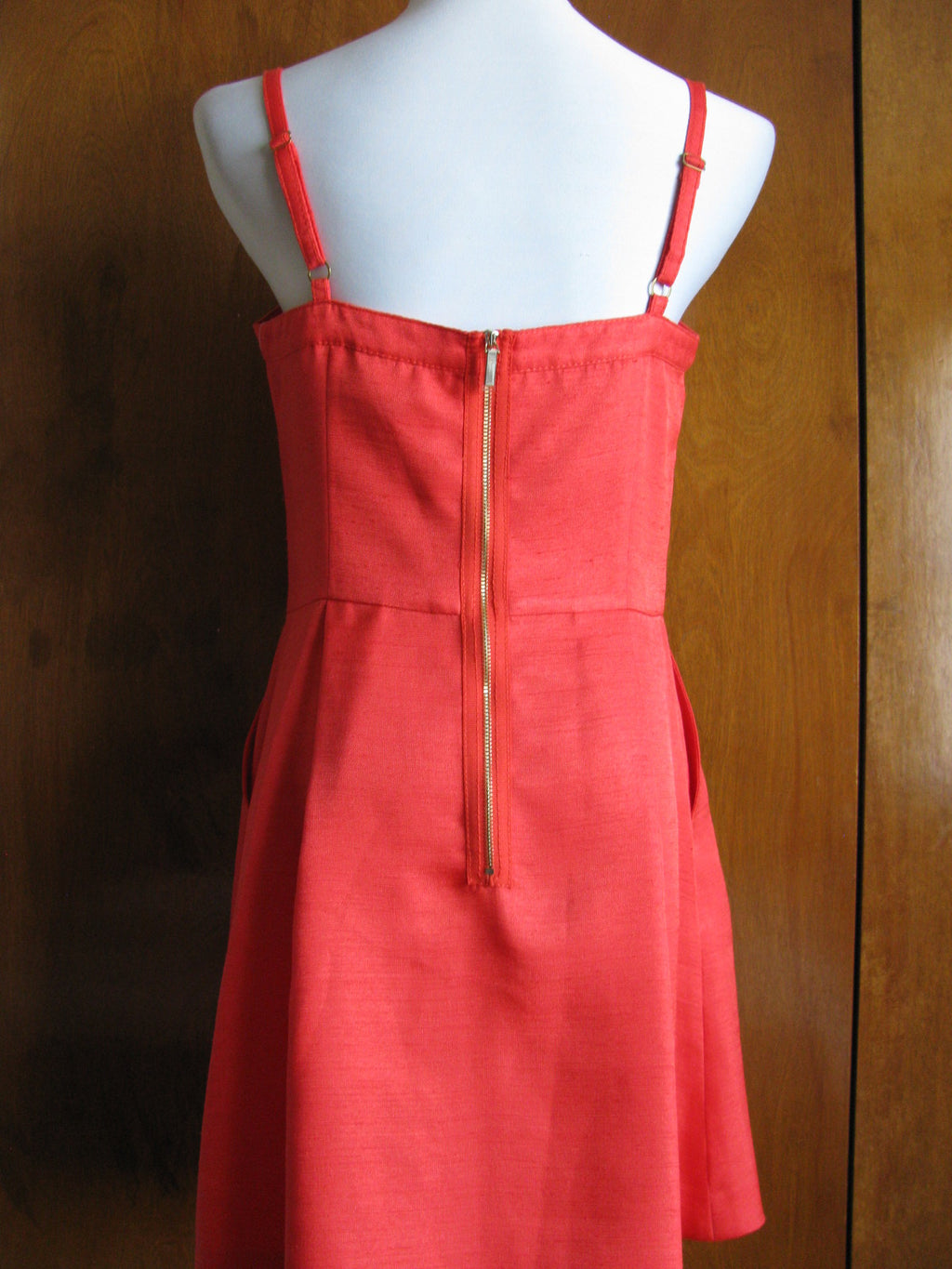 Rachel Roy women's stylish red dress size 12 retail value $119 NWT