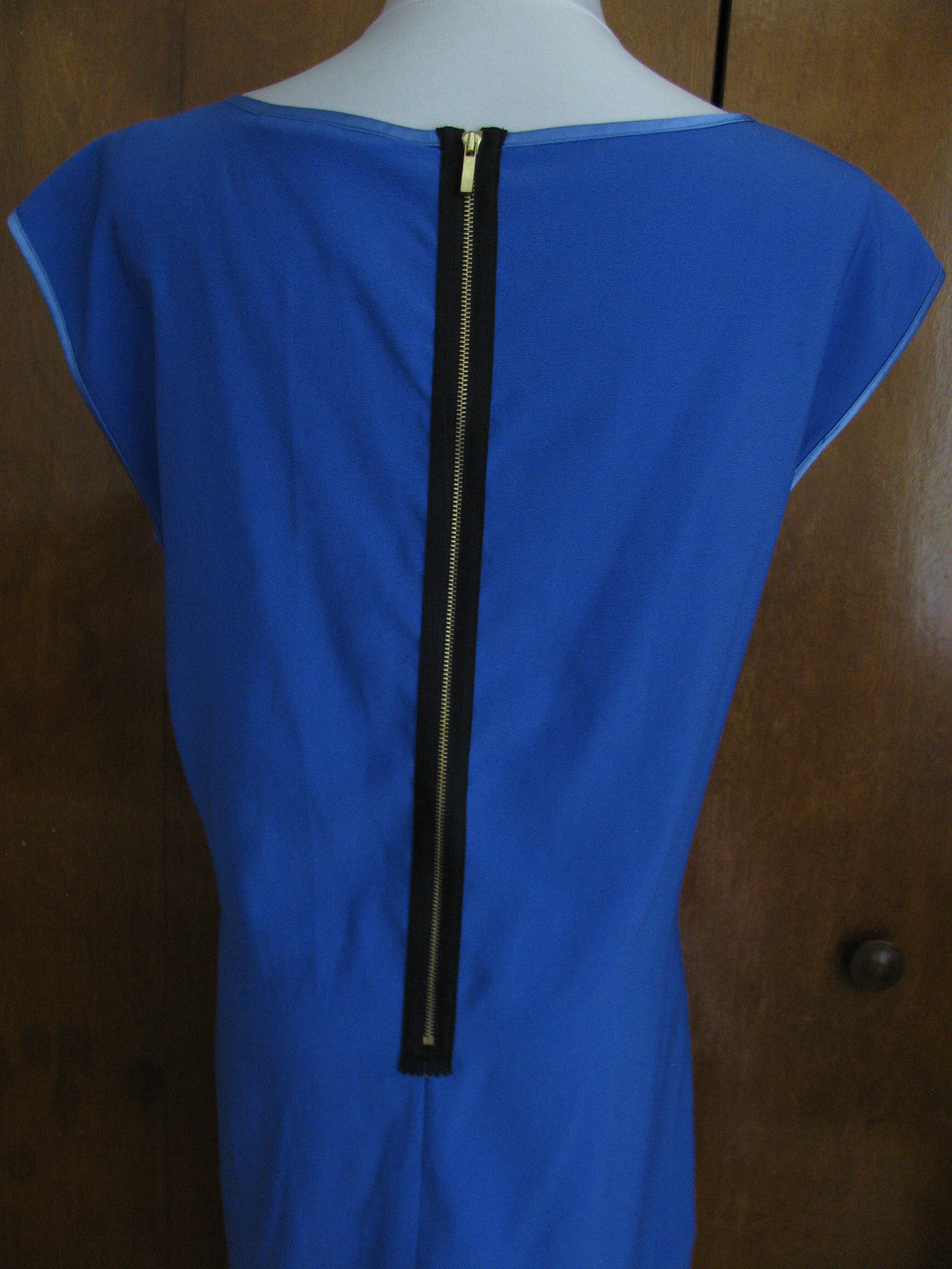 Rachel Roy women's stylish detailed blue dress size Xlarge 