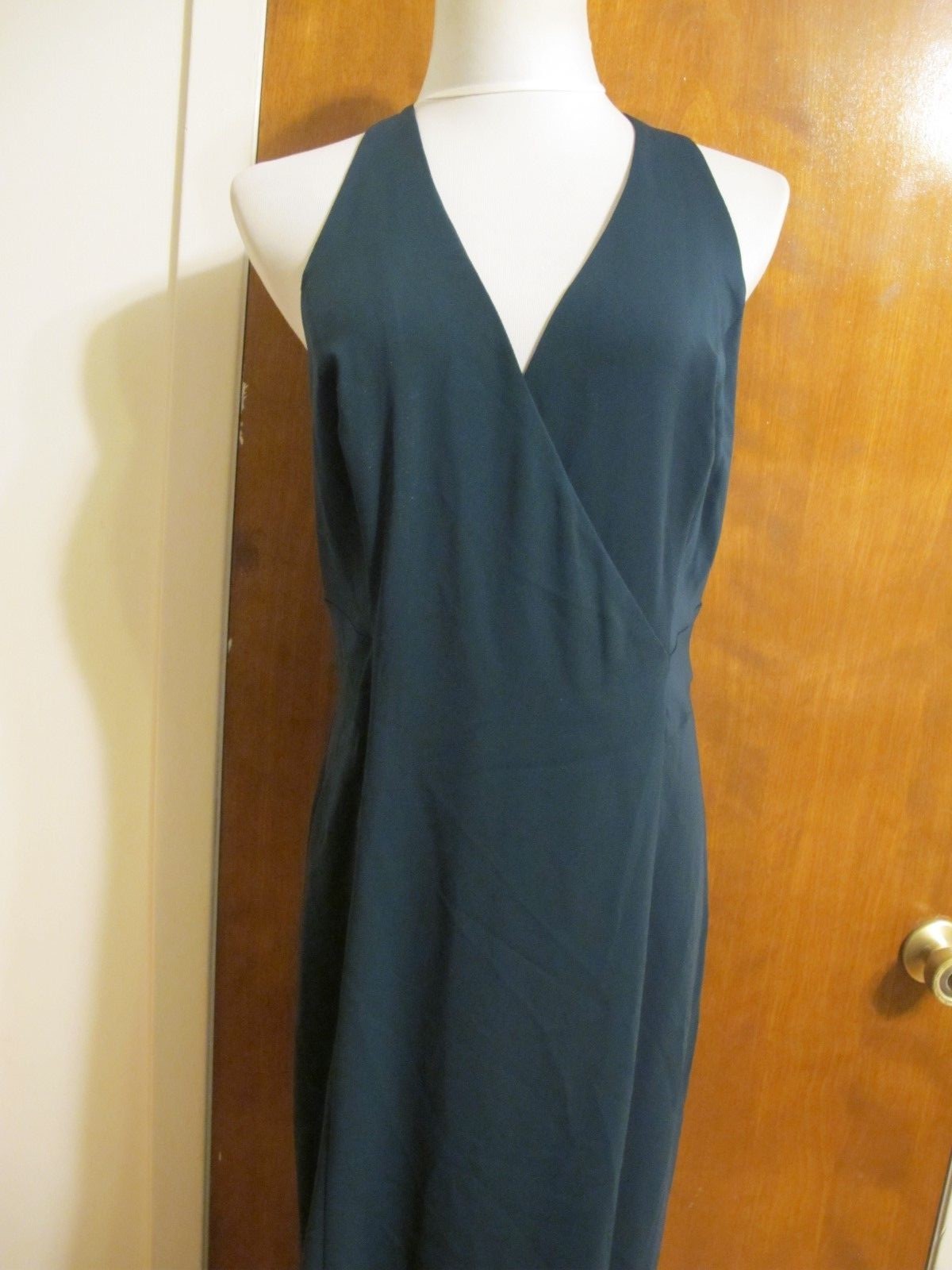 Ralph Lauren women's gown green evening stylish detailed NWT dress size 14