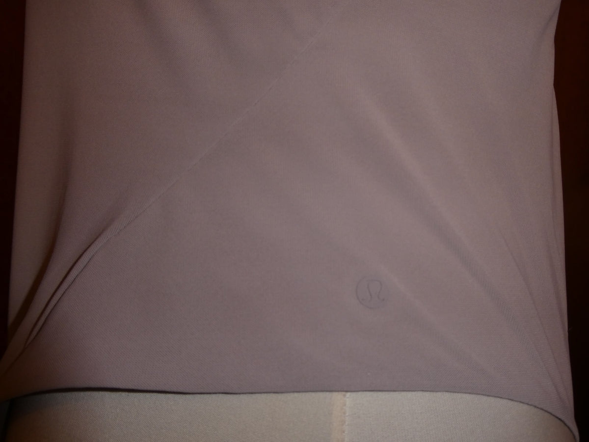 Lululemon women’s lilac low scoop back bodysuit adjustable straps Xlarge