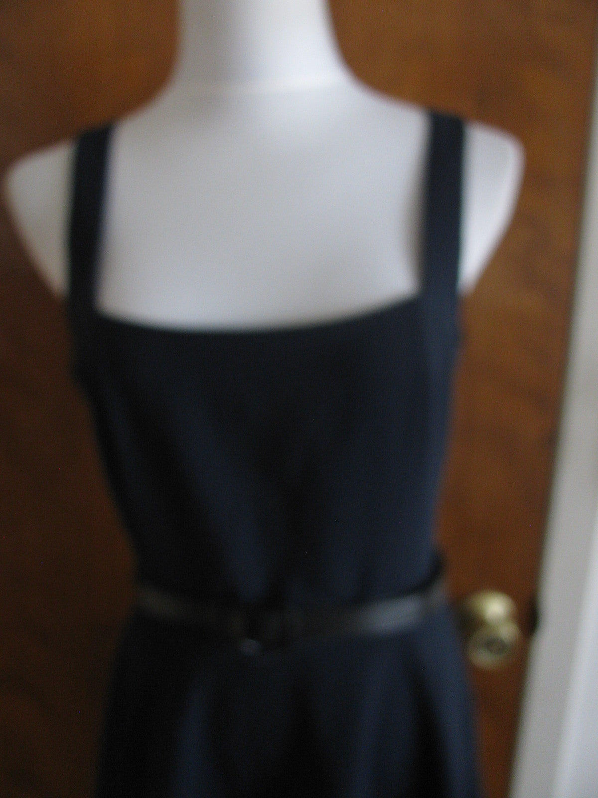 Armani Exchange women’s lined A-Line navy evening dress size 12  NWT