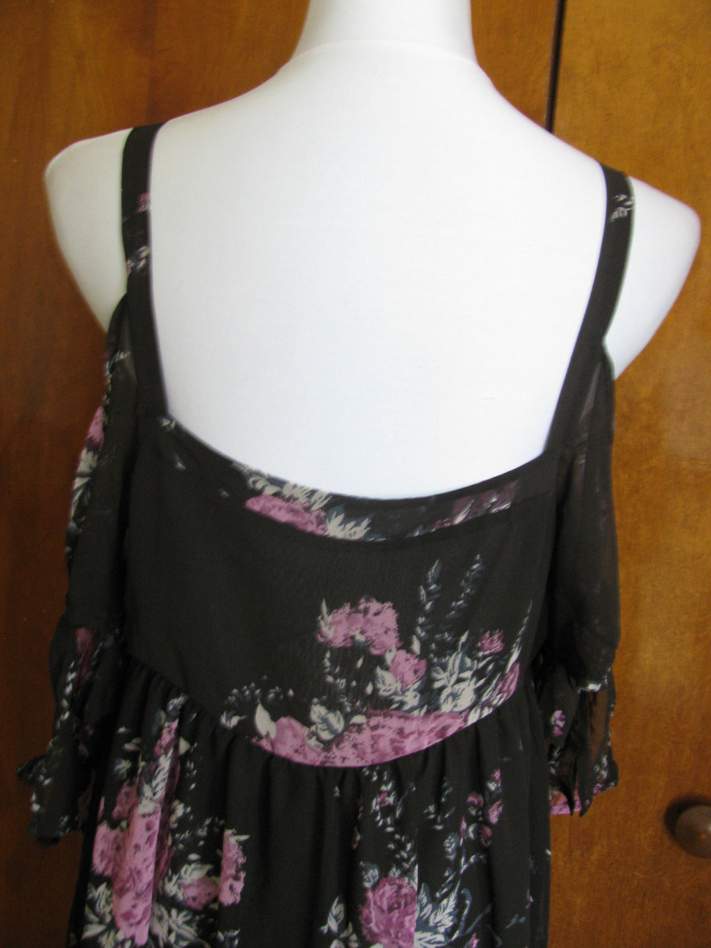 Free People women's black comb detailed lined New dress 
