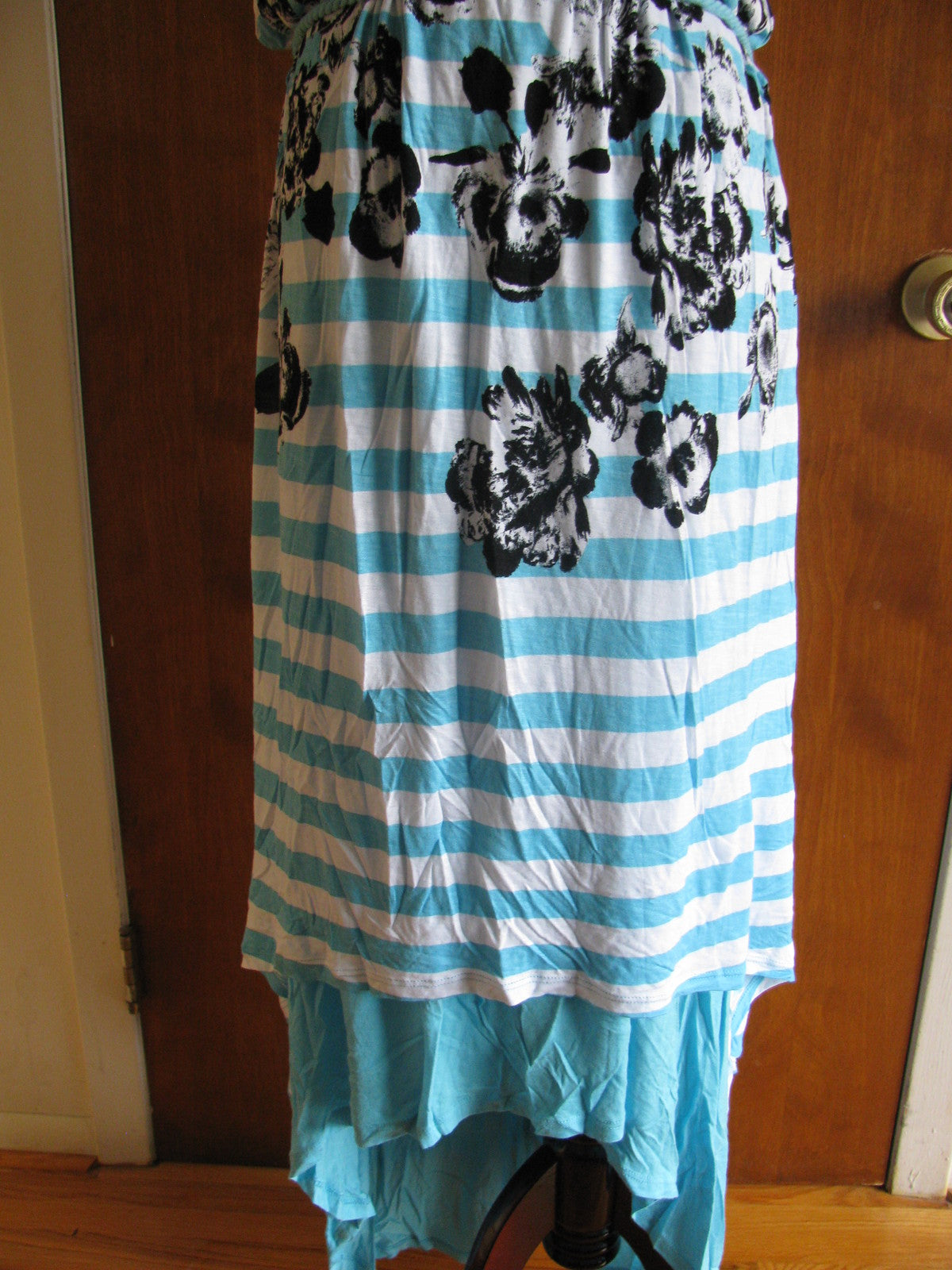 Kensie women’s wave combo lined  summer dress size Large New