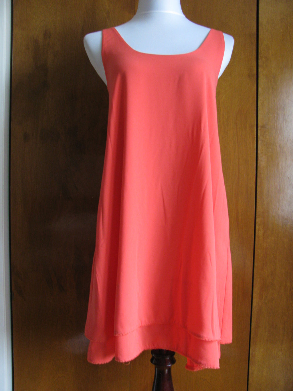 Rachel Rachel Roy women's red lined layer mini summer dress Size Xsmall 