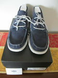 UGG Australia Men's Navy Beach Moc Chukka Leather Boots Size 11 Authentic 