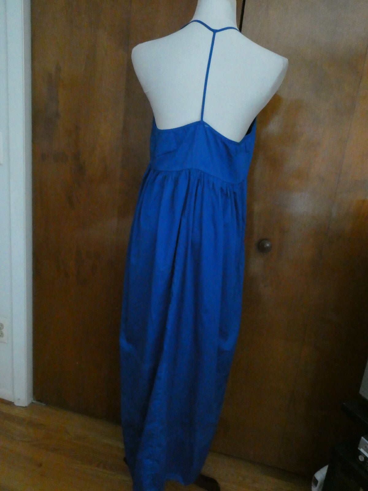  Anthropologie Lacausa Women’s Blue Detailed Dress Size Medium