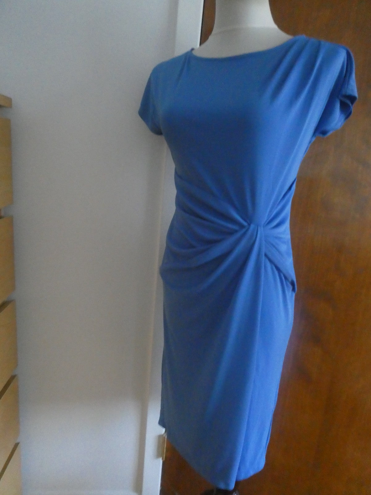 Lauren Ralph Lauren women detailed light blue dress size 6