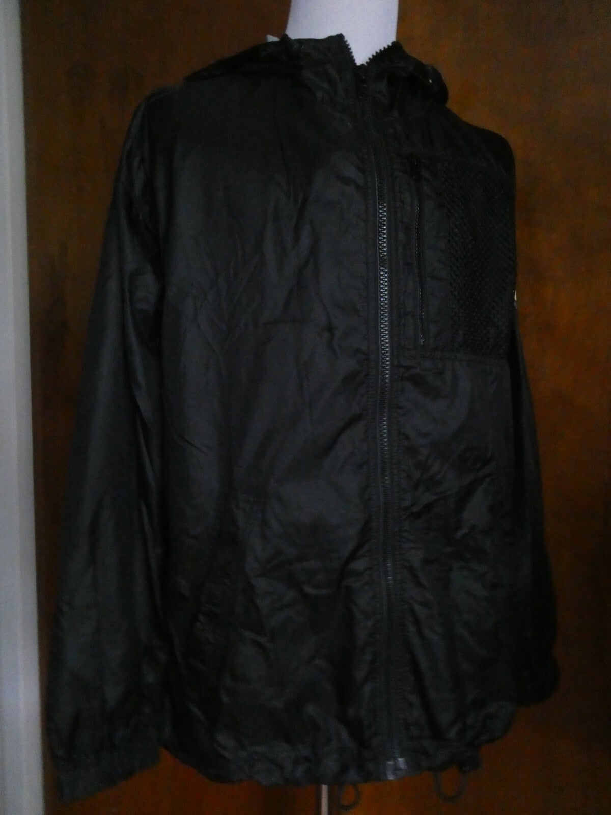 Tommy Hilfiger Windbreaker Vintage Hooded Jacket Size Medium