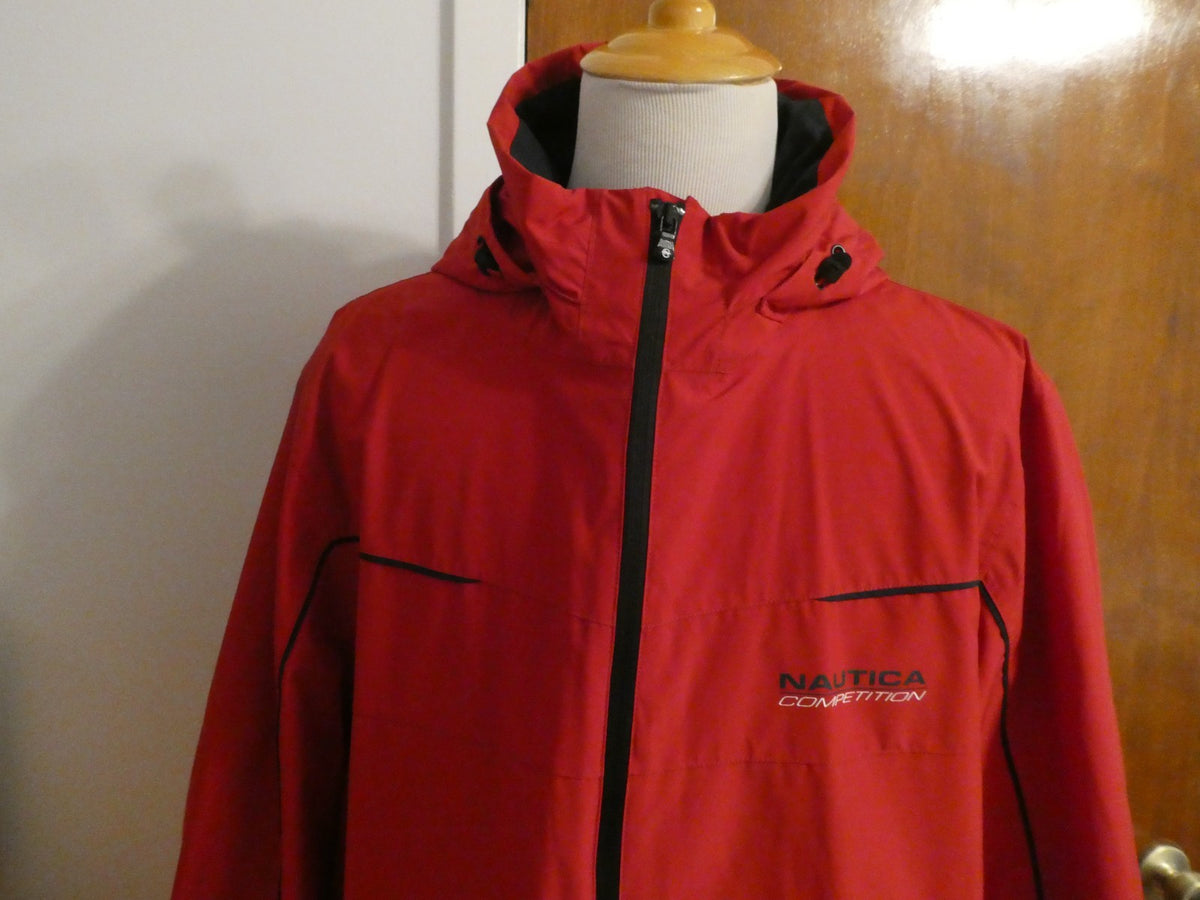 Nautica Competition men’s red water-resistant series breathable jacket XXL
