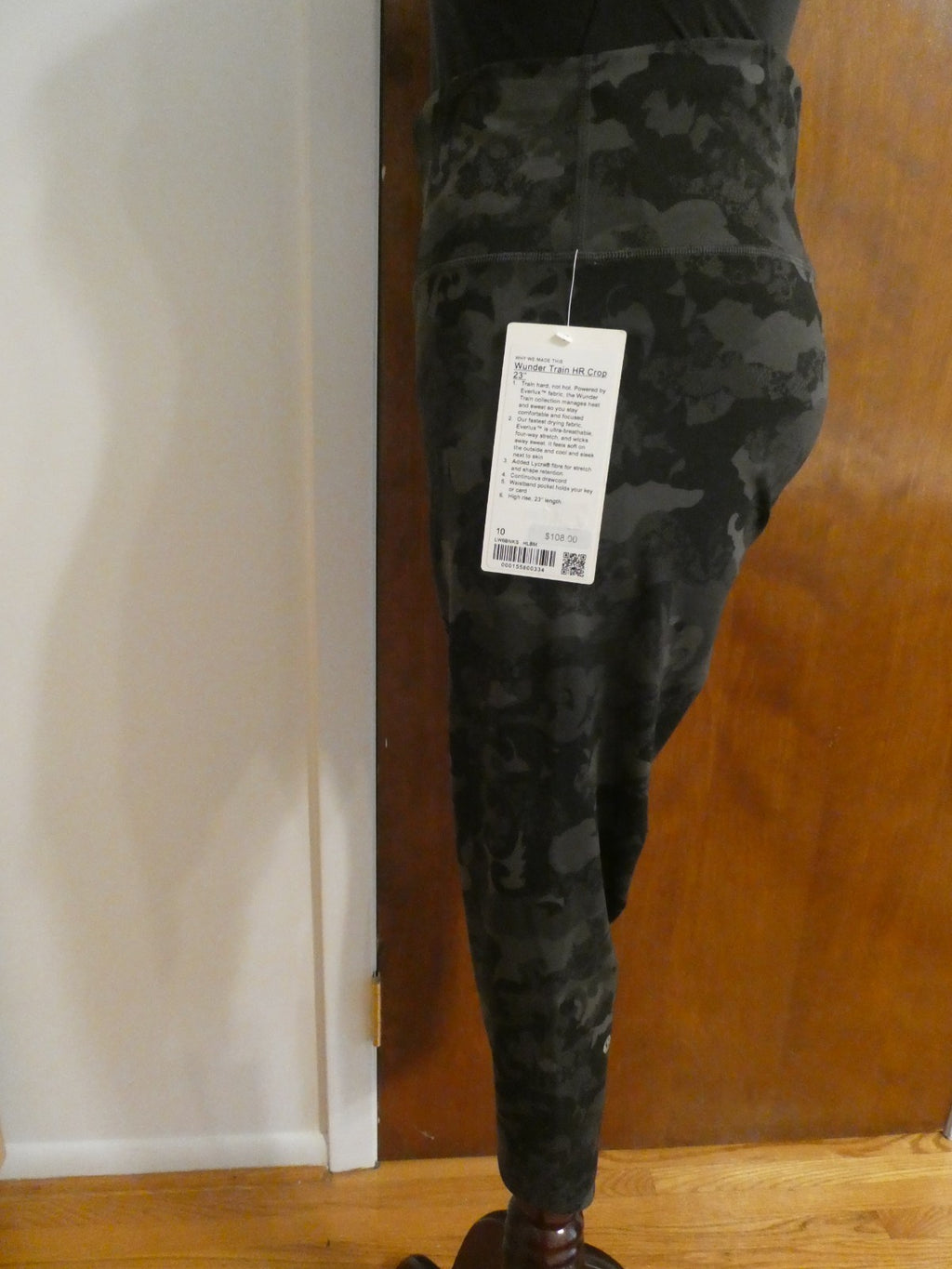 Lululemon Women Wunder Train High-Rise Crop 23" Graphite Grey 6,8,10,12