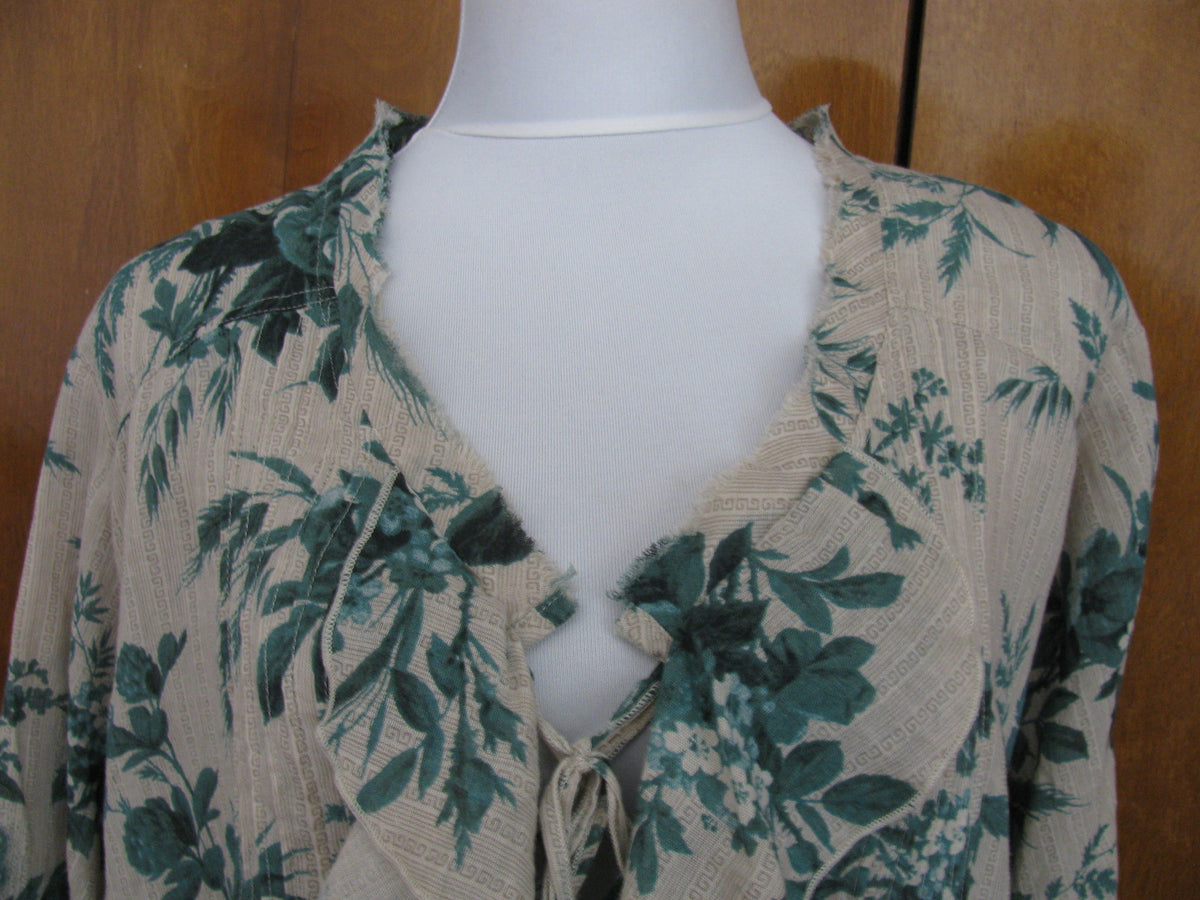 Denim & Supply women's gray green top 