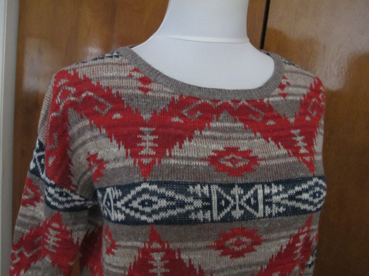 Denim & Supply Ralph Lauren women’s multi color cotton sweater small NWT