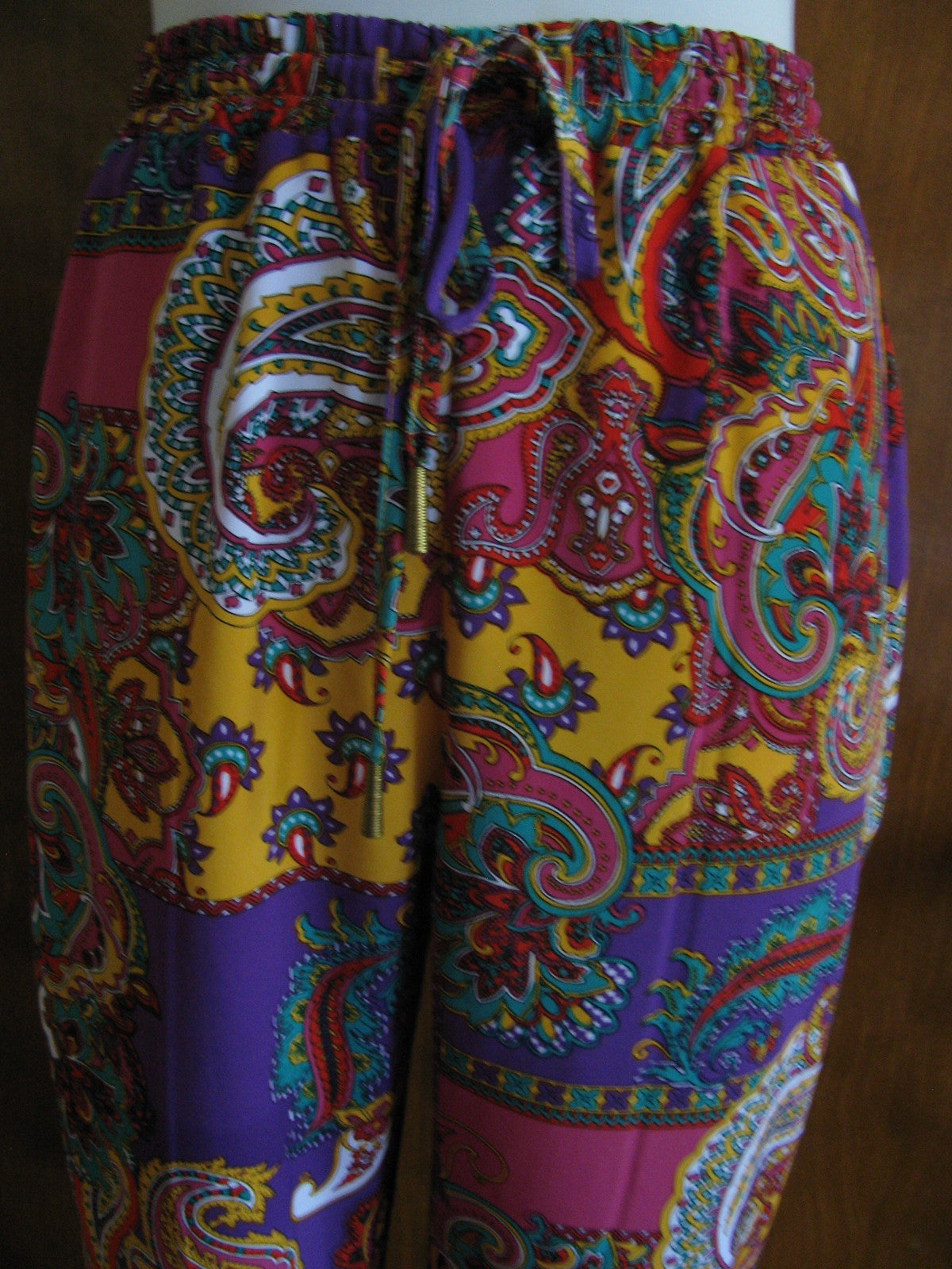 Ralph Lauren Women's Multi Color Summer Pants Size 12 NWT
