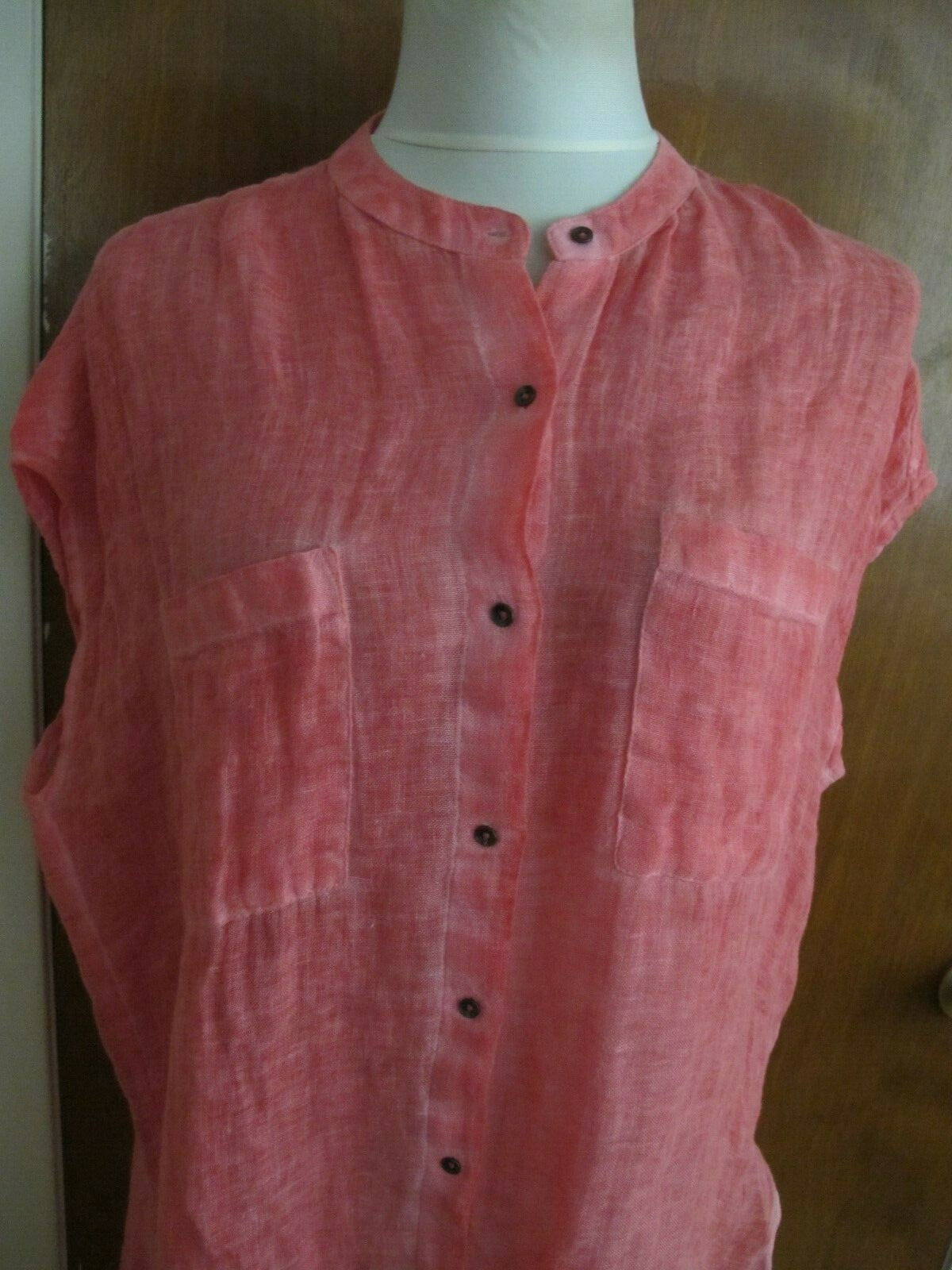 Anthropologie Holding Horses Women's  Red Rouge Tunic Long Top Size Medium