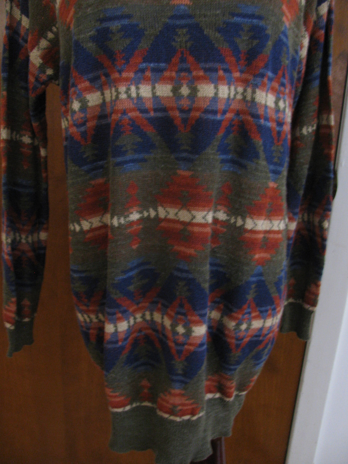 Denim & Supply women’s multi color green brown sweater Medium