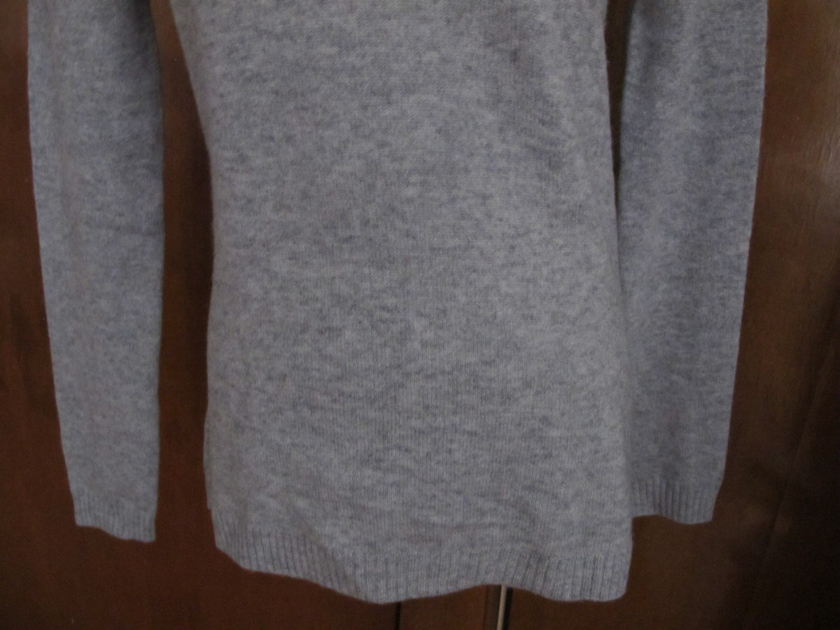 Aqua Women’s Gray Pink Cashmere Sweater Xsmall 
