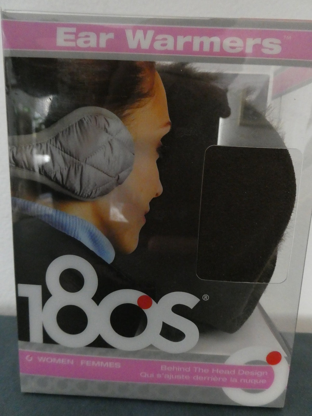 180s Winterlude women cozy fleece ear behind the head brown adjustable one size