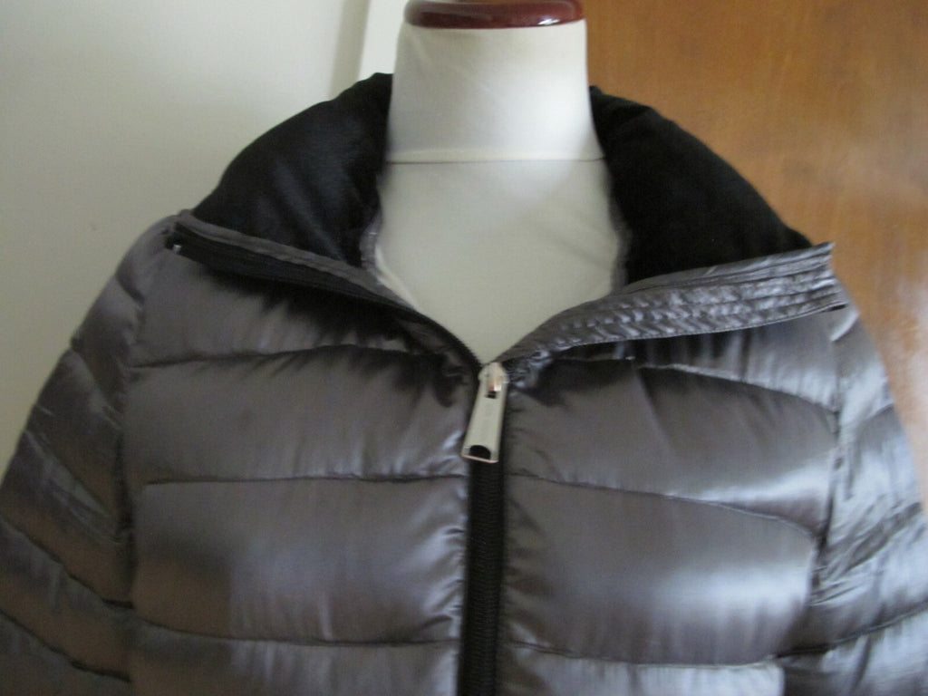 Andrew Marc Women’s Gray Lightweight Premium Downs Winter Coat Small