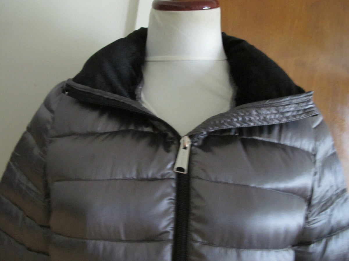 Andrew Marc Women’s Gray Lightweight Premium Downs Winter Coat Small