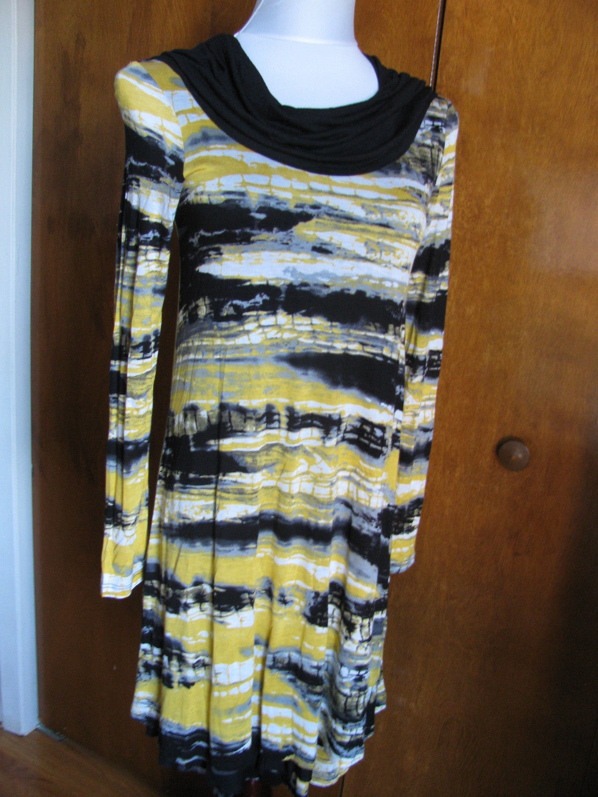 Kensie women’s black marigold combo lined dress XSmall 