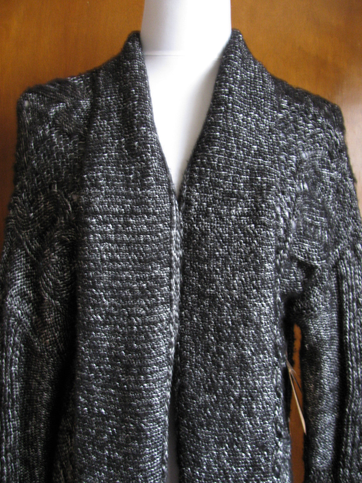 Rachel Roy Women's Black Stylish Long Cardigan Size S, L
