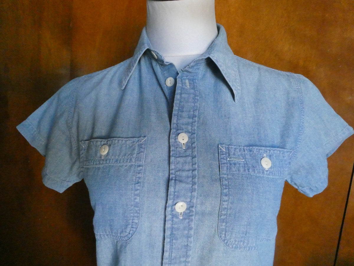 POLO Ralph Lauren Women’s Blue Button-Down Shirt Size 2