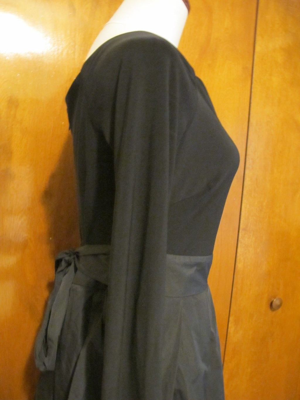 Ralph Lauren women's black pleated skirt evening stylish detailed dress 2 New