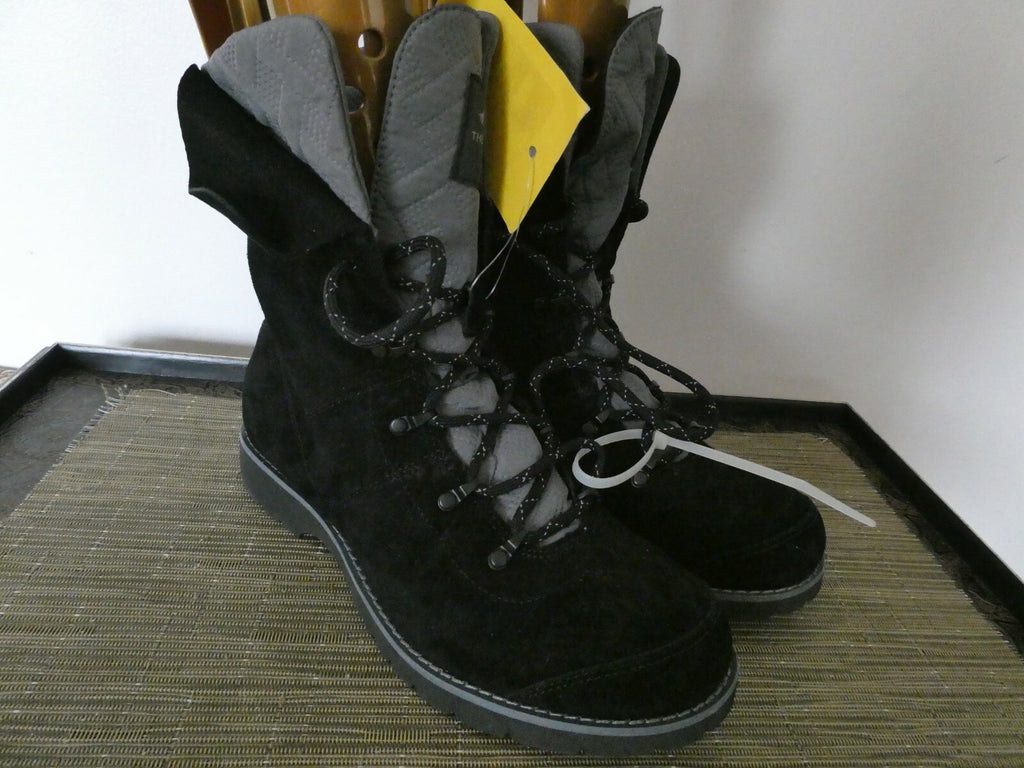 The North Face suede leather uppers low height women’s black/gray New boots sz 7