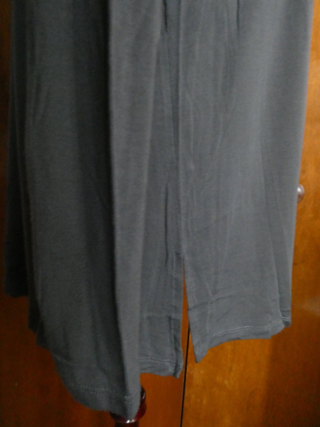 Linea by Louis Dell 'Olio Women's Gray Sequin Rayon Long Sleeves Top Size Large