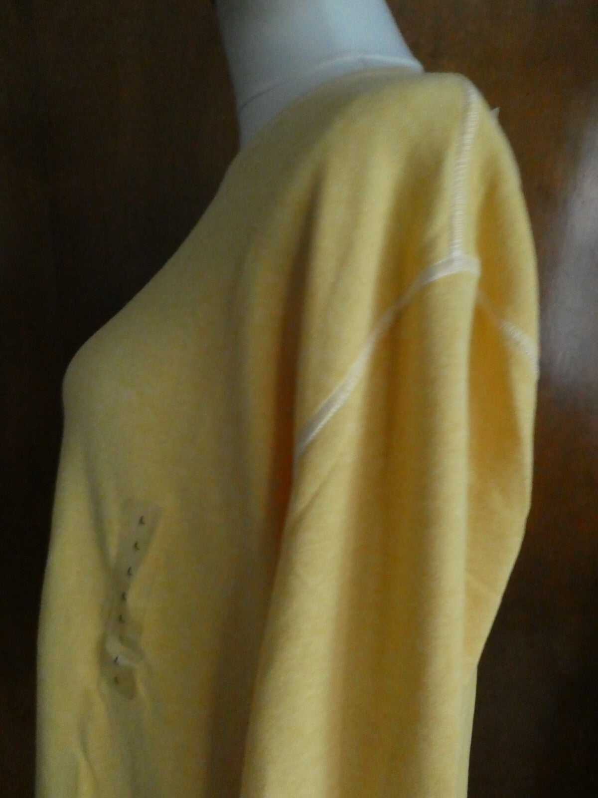 Gap Women's Cotton Blend Yellow Sweater Size Large