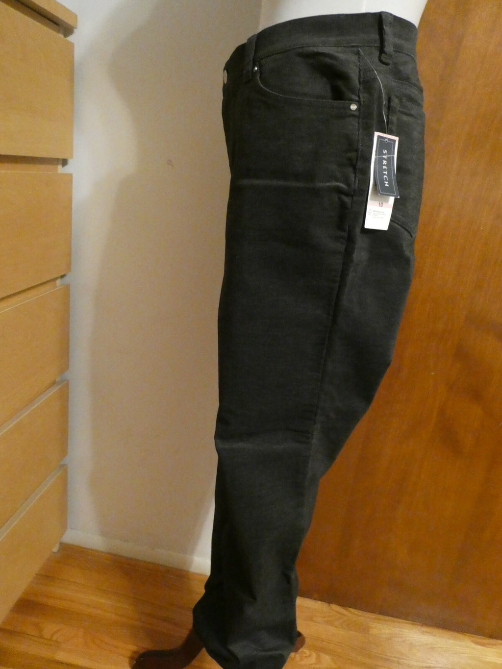 Jones New York Signature Stretch women's gray pants size 10 