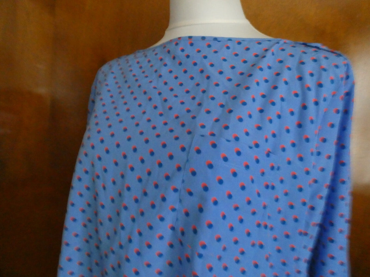 Gap women's stylish blue multicolor tunic top size XL