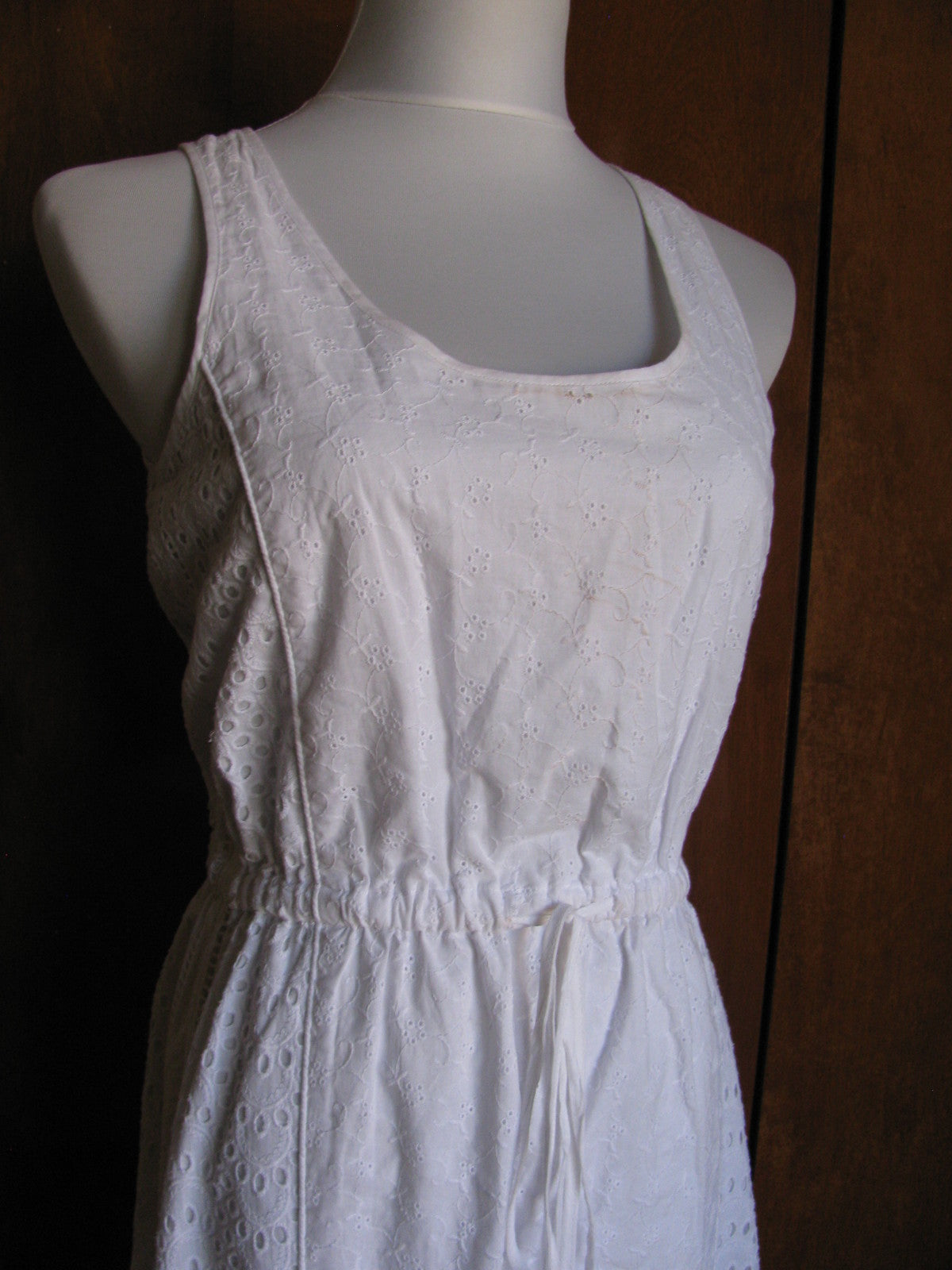 Michael Kors Women's White Lightweight Lined Maxi Dress PS 
