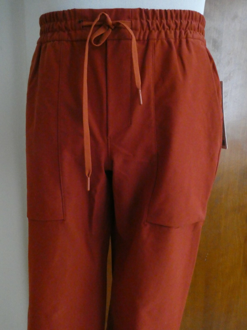 Lululemon Men's Aztec Brick Bowline Pants Utilitech Stretch Chino Jogger 