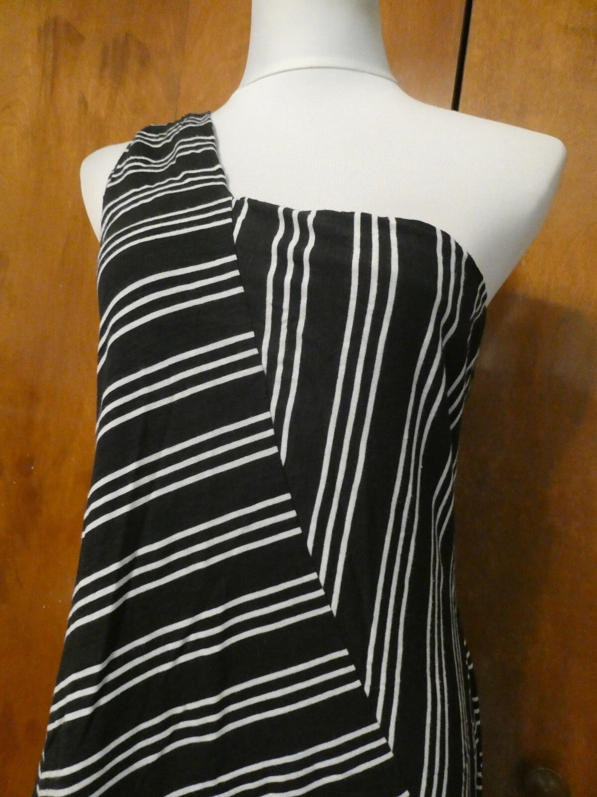ANTHROPOLOGIE MAEVE Women's Multi-Color One Shoulder Full Lined Dress size XL