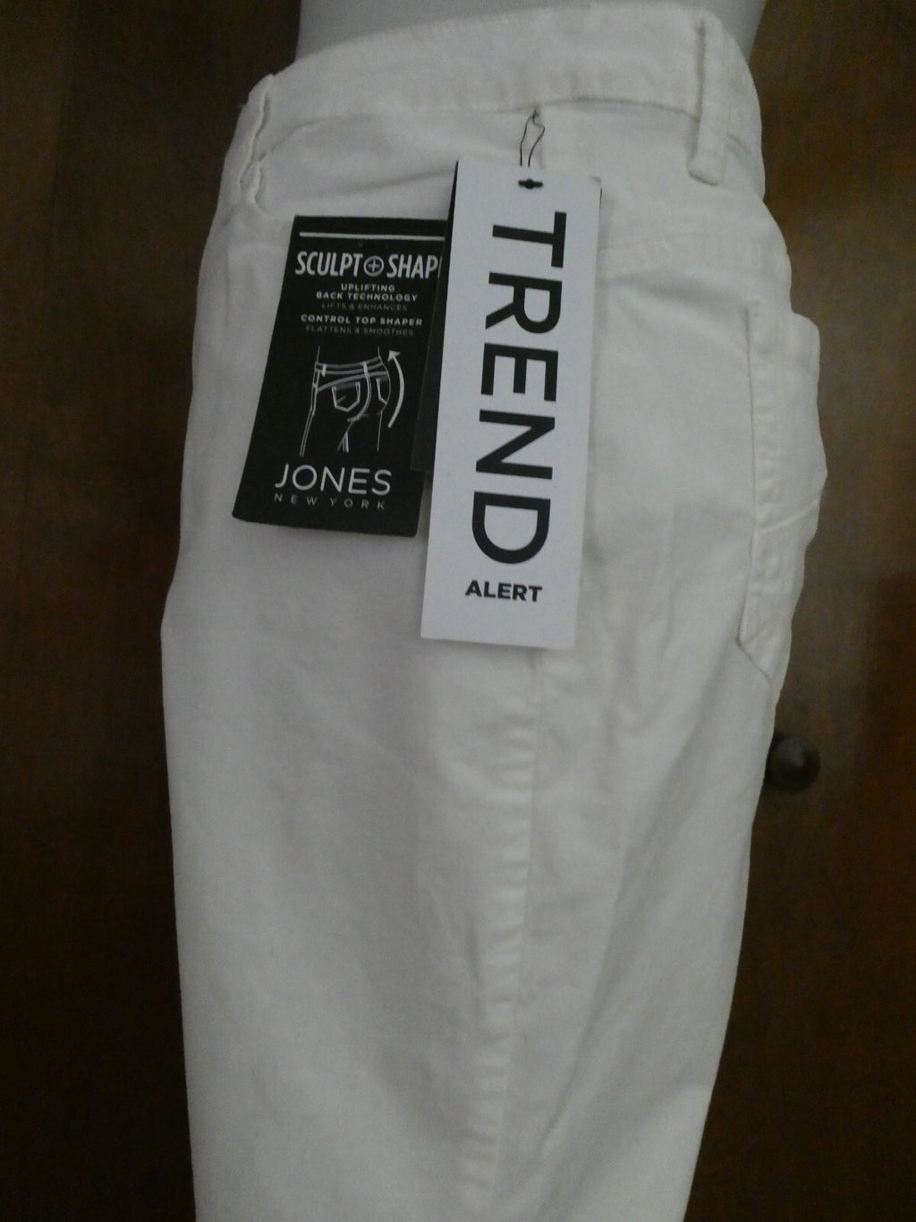Lauren Ralph Lauren Women’s Winter Cream Slim Straight Leg Mid-Rise Pants 14