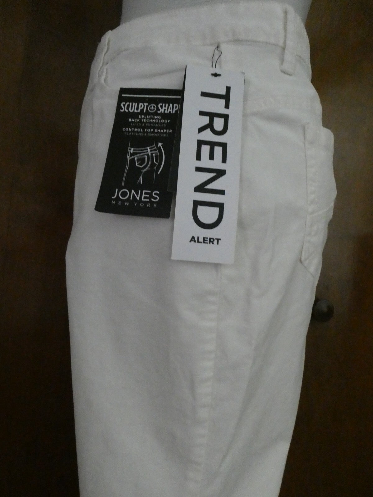 Lauren Ralph Lauren Women’s Winter Cream Slim Straight Leg Mid-Rise Pants 14