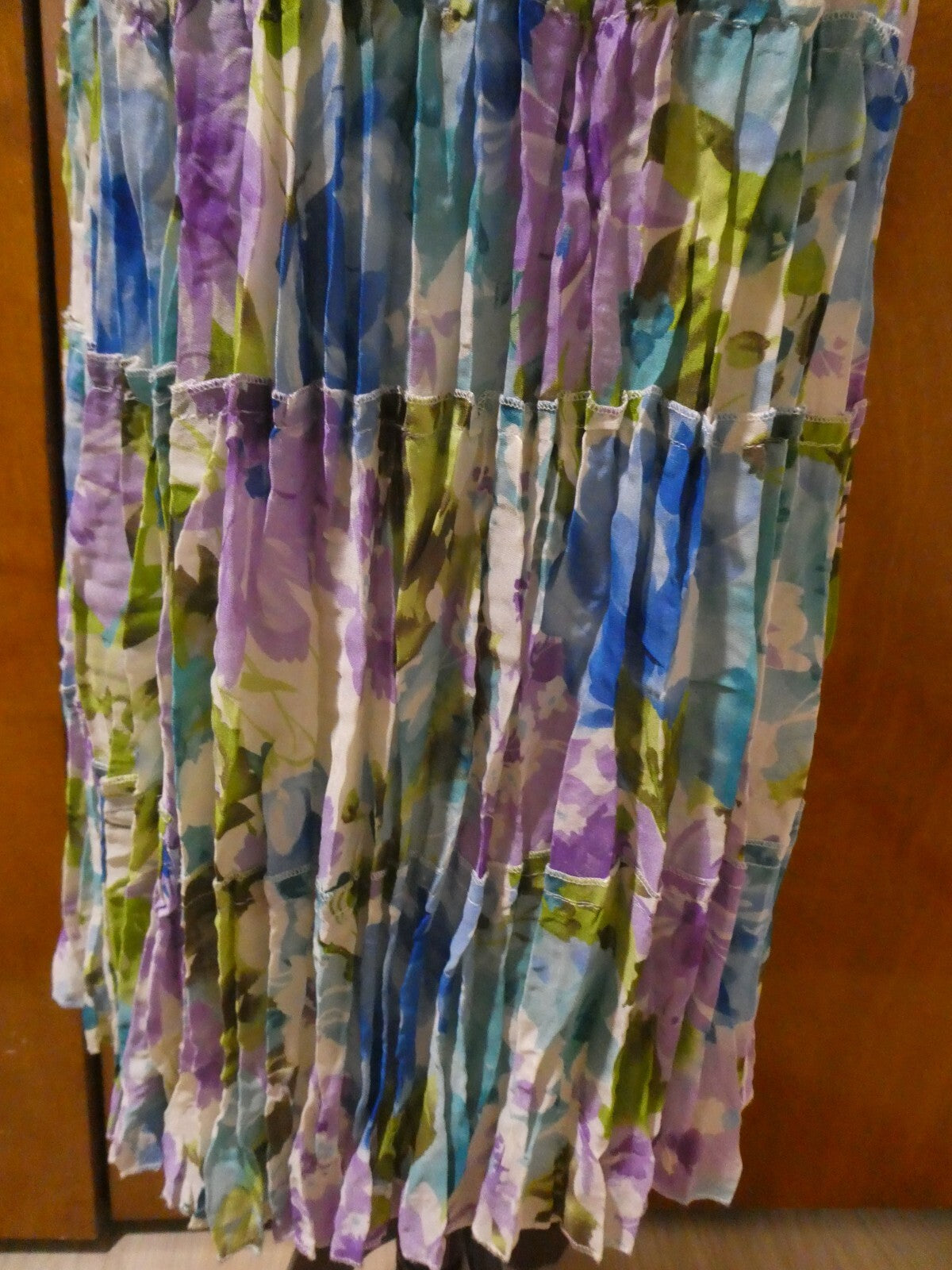 Allison Taylor Women's Multicolor Full Lined Pleated Skirt XLarge