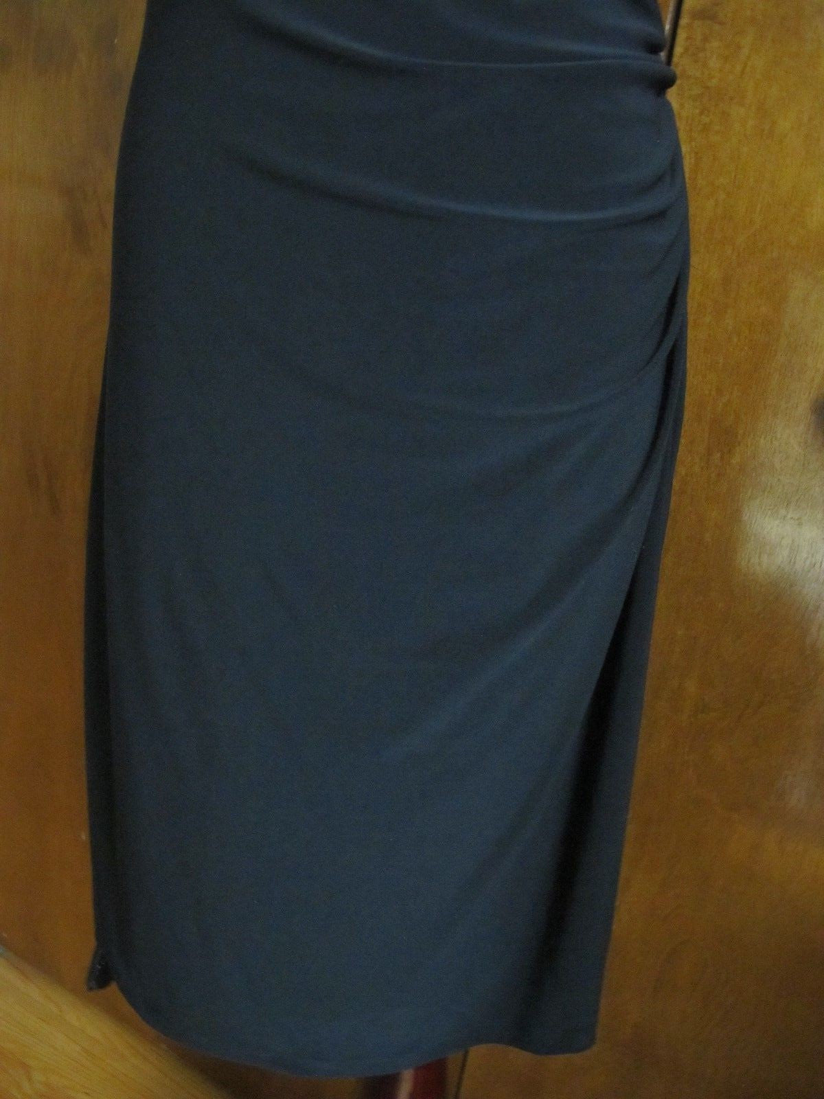 Lauren Ralph Lauren women’s black insert mesh evening dress New