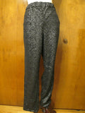 Free People Women's Black Evening Sequin Evening  Have Lined Pants Large